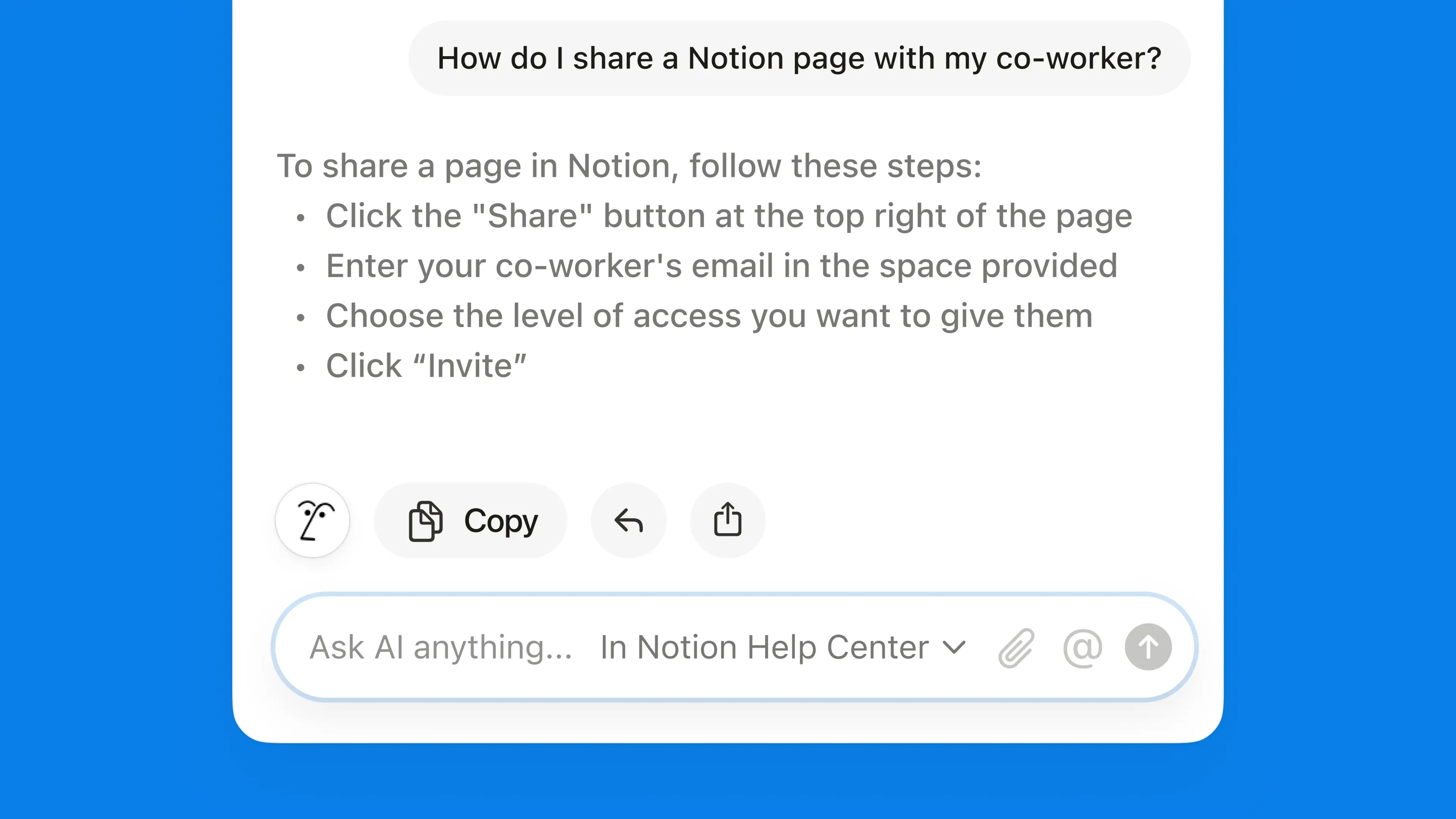 Notionのサポートを受ける