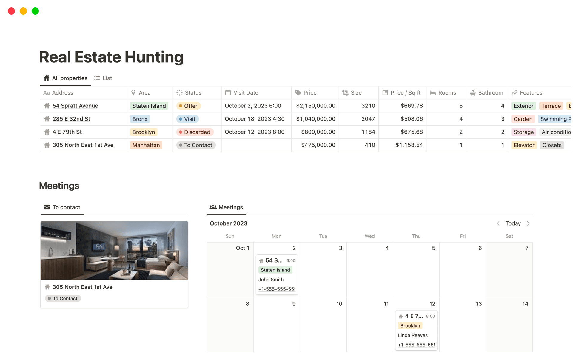 top-10-free-realty-dashboard-templates-in-notionの画像
